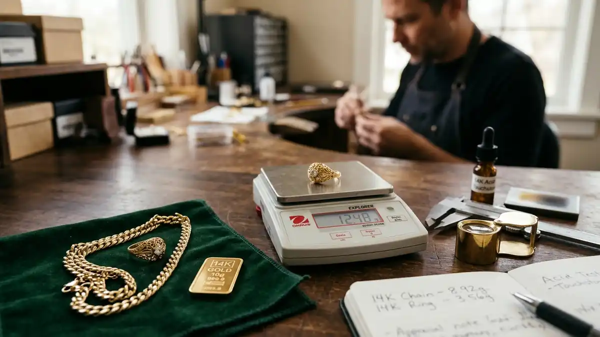 14K Gold Price Per Gram Today in the USA: How to Check the Value of 14K Gold