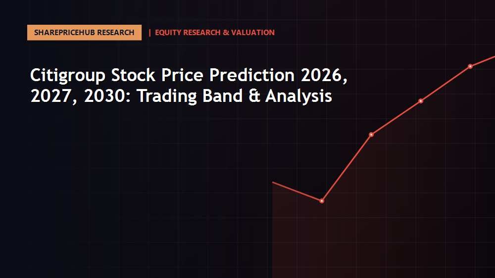 Citigroup Stock Price Prediction 2026, 2027, 2030: Trading Band & Analysis