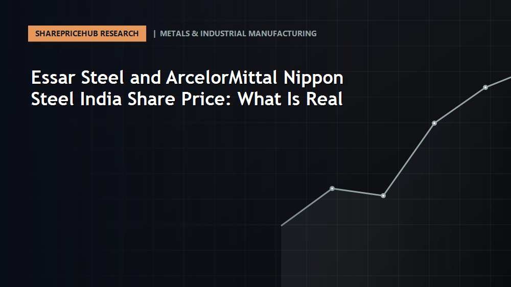 Essar Steel and ArcelorMittal Nippon Steel India Share Price: What Is Real