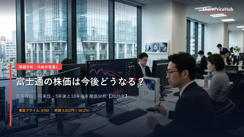 富士通の株価は今後どうなる？急落理由・将来性・5年後と10年後を分析【2026年】