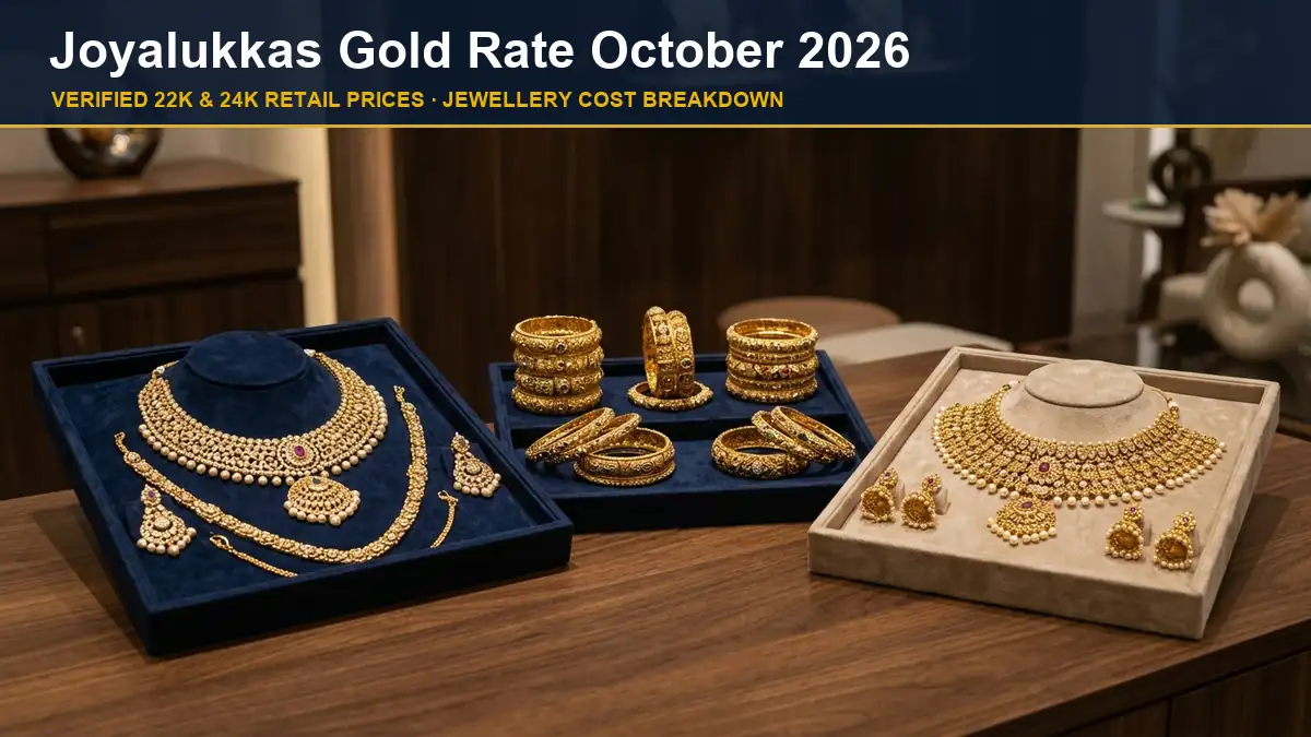 joyalukkas gold rate october 2026 retail price guide