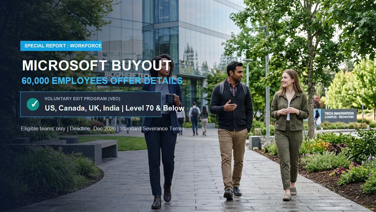 Microsoft Buyout Employees 2026: Offer Details & Terms