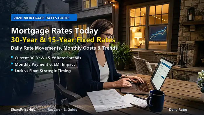 Mortgage Rates Today: 30-Year Fixed & 15-Year Rates