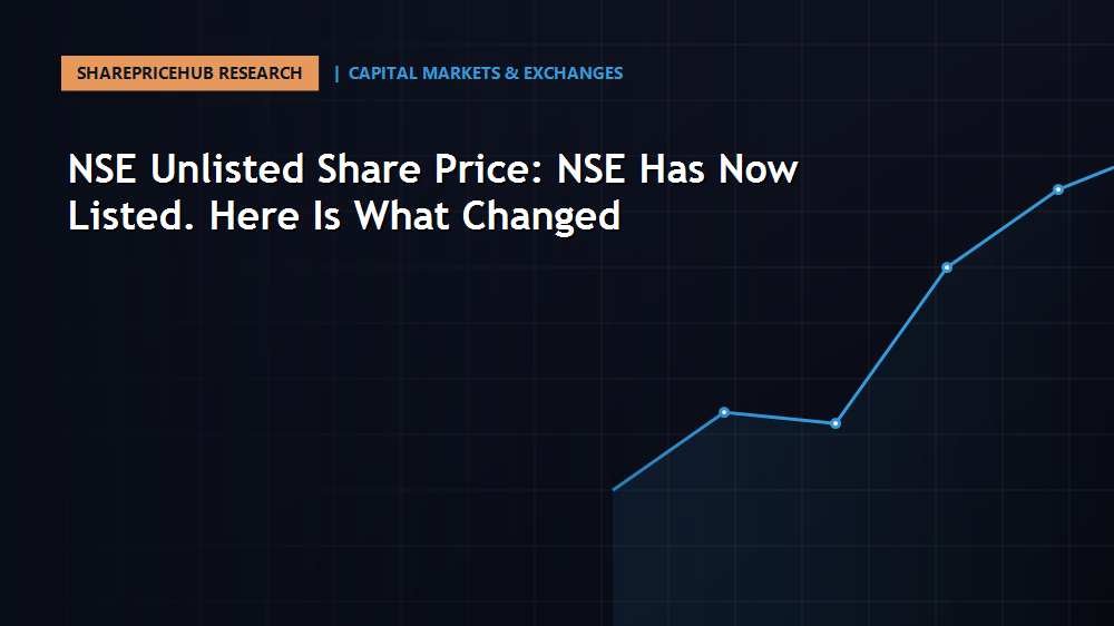 NSE Unlisted Share Price: NSE Has Now Listed. Here Is What Changed