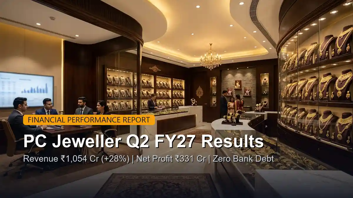 PC Jeweller Q2 FY27 Results 2026: Revenue, Profit and Financial Performance