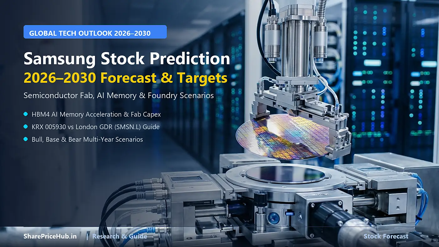 Samsung Electronics stock forecast and semiconductor silicon cleanroom manufacturing outlook