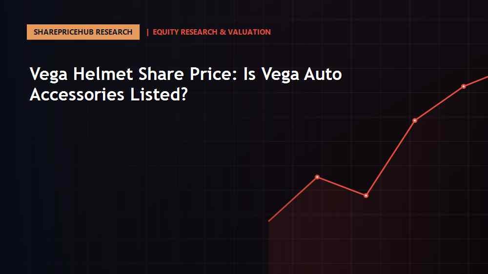 Vega Helmet Share Price: Is Vega Auto Accessories Listed?